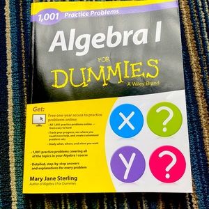 Algebra for Dummies book